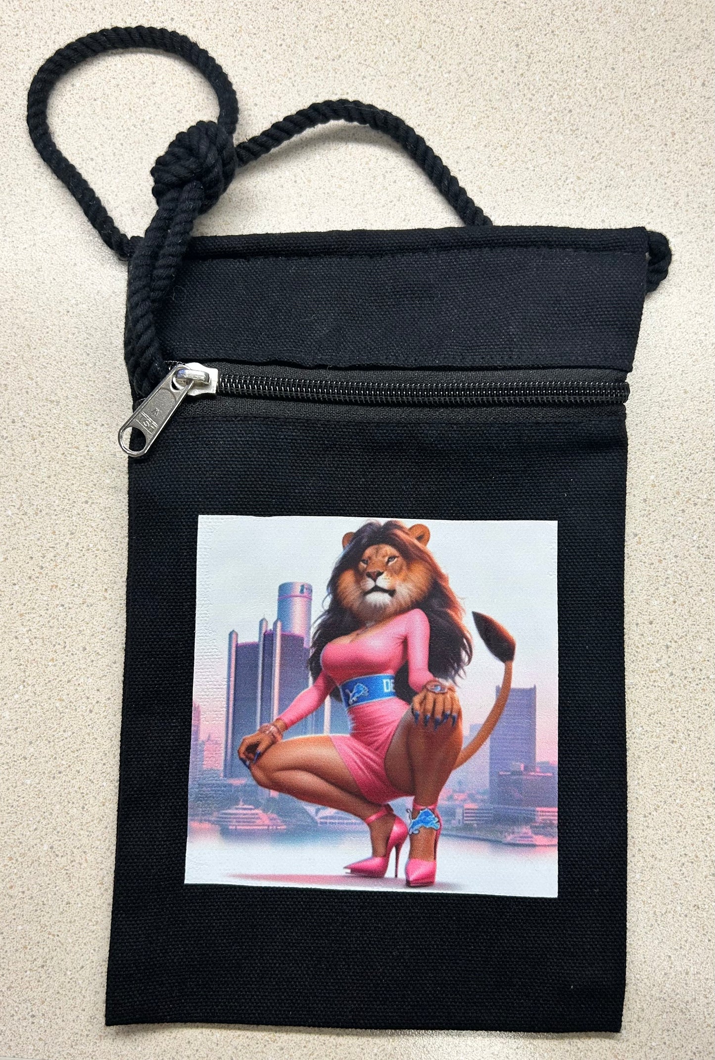 Black crossbody bag