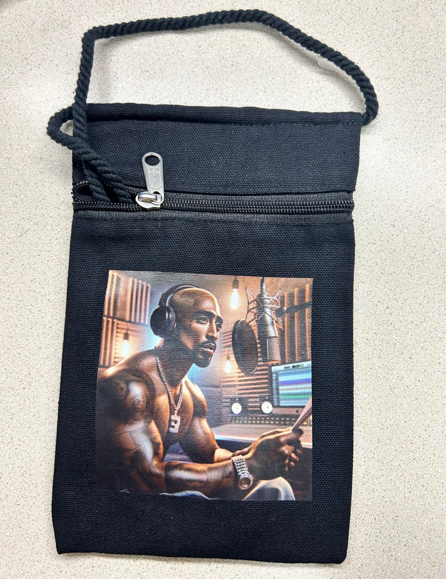 Black crossbody bag
