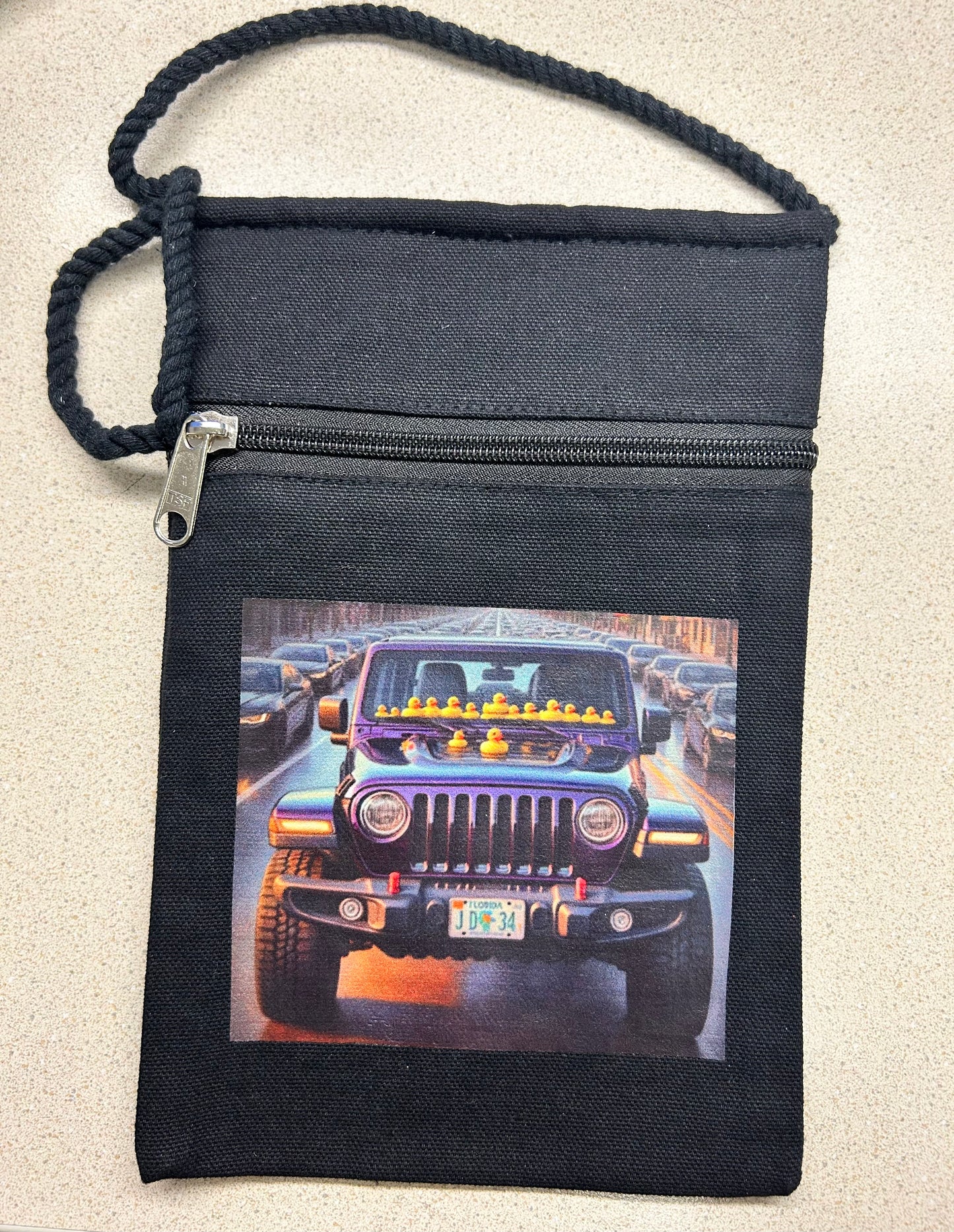 Black crossbody bag