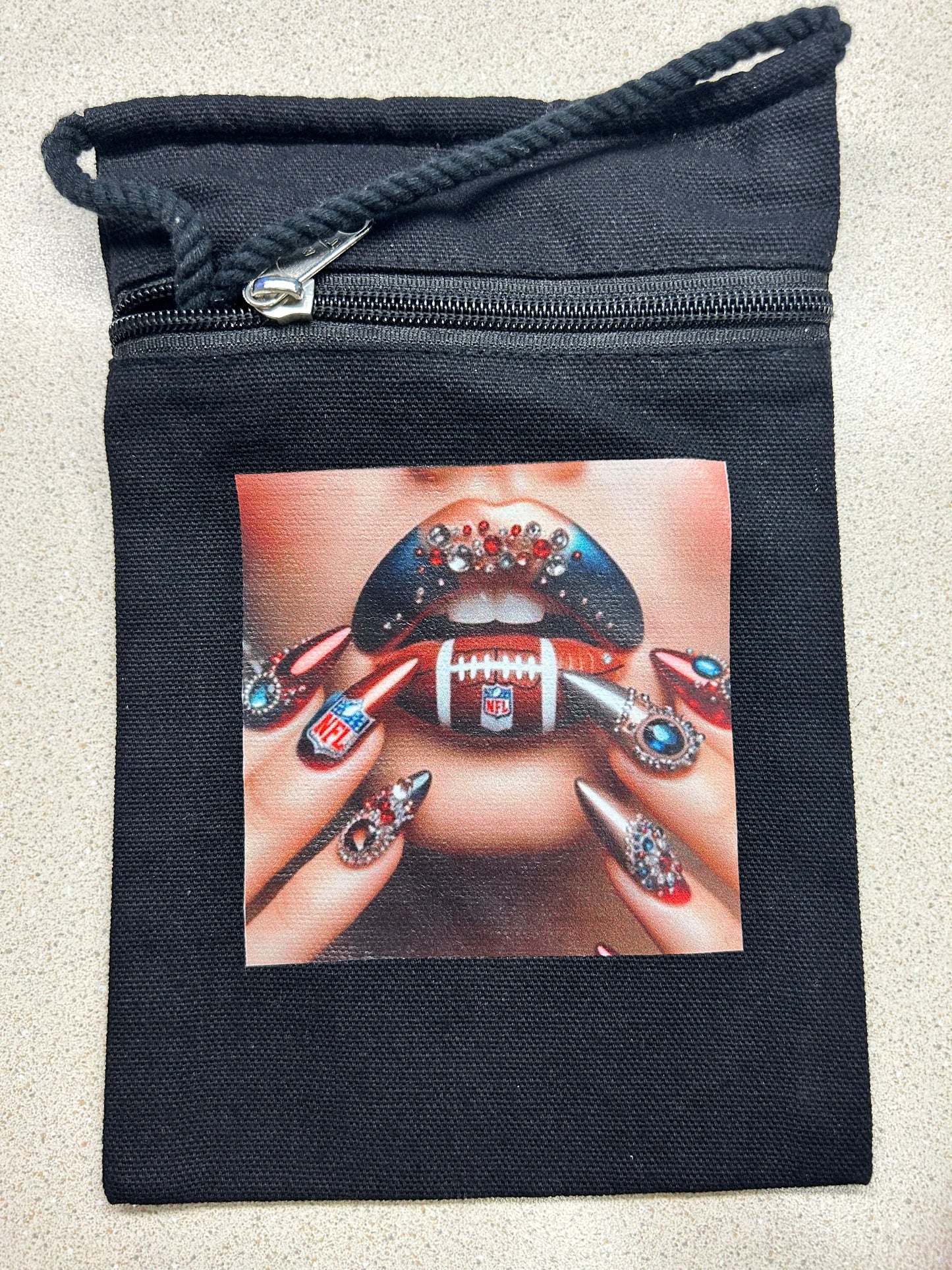 Black crossbody bag